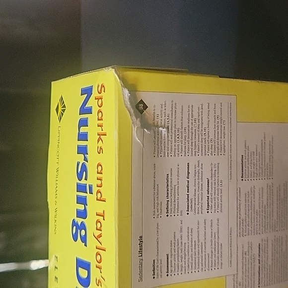 Sparks and Taylor Nursing Diagnosis Cards - Picture 3 of 4